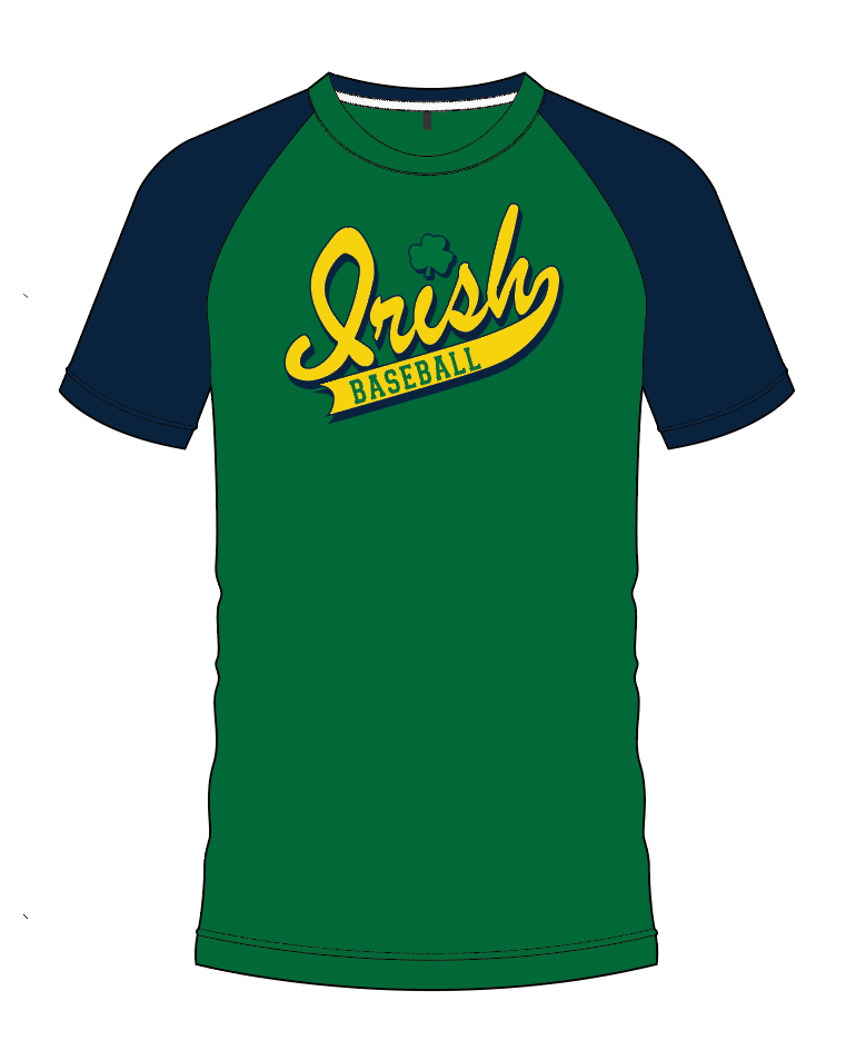 Rosemount Irish Baseball Raglan T-Shirt