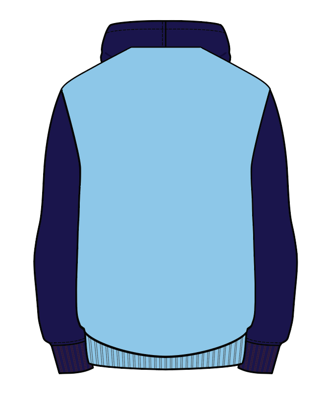 Saints Color Block Hoodie