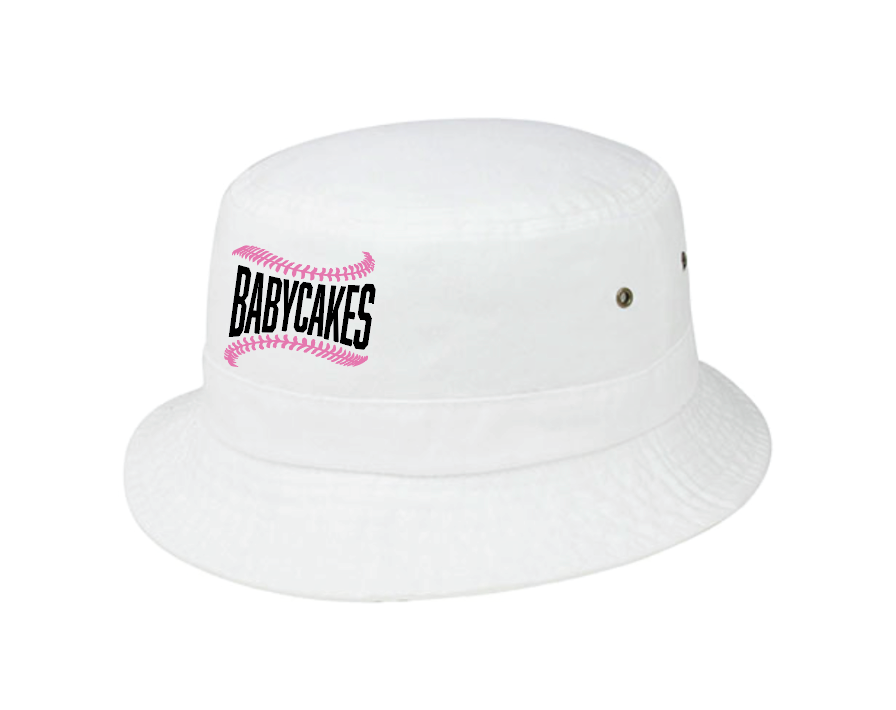 Babycakes White Bucket Hat