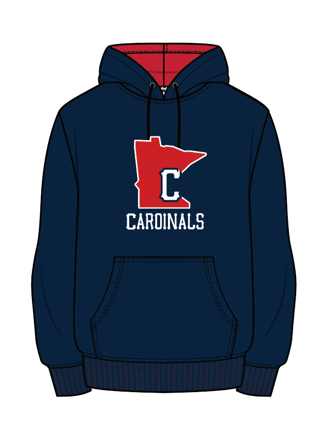 TC Cardinals Solid Hoodie