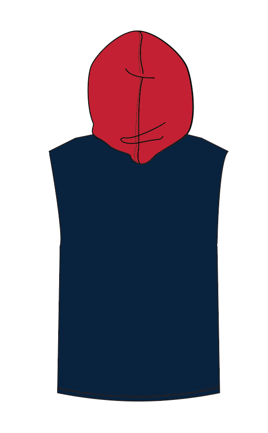 TC Cardinals Sleeveless Hoodie