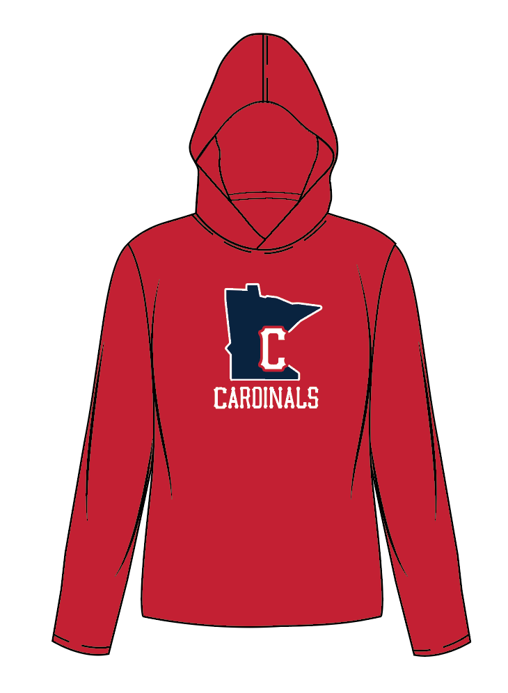 TC Cardinals Lightweight Sun Hoodie